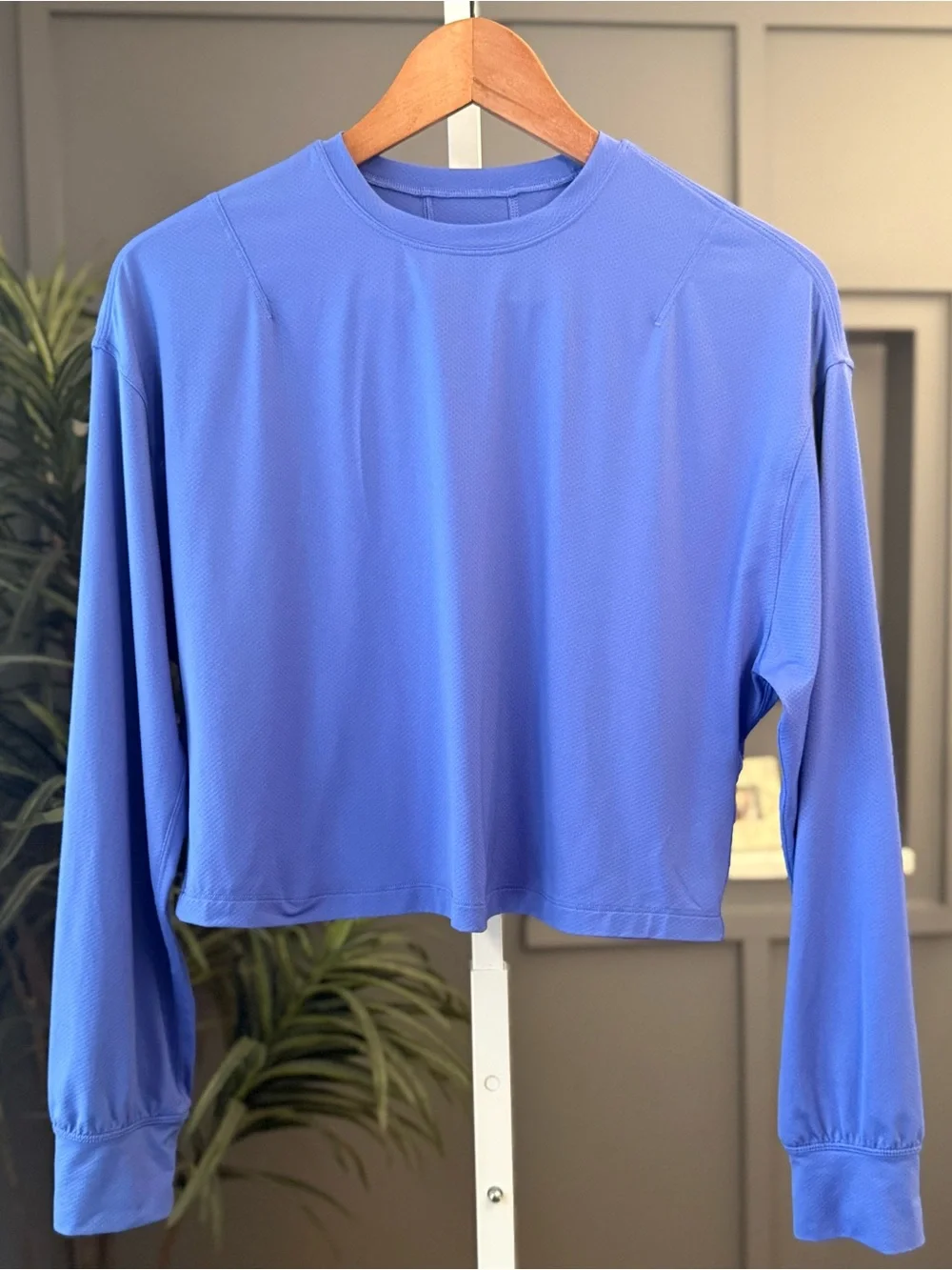 LULULEMON Abrasion-Resistant Training Long Sleeve Shirt Wild Indigo 4